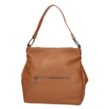 Bea Borsa a spalla da donna 100% pelle 05710-D17 CUOIO SCURO DARK COGNAC Gave Lux