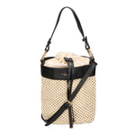 Borsa a mano da donna Cuoio & Paglia MYB-7041-SS-BEIGE+S28 NERO My Best Bag