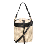 Borsa a mano da donna Cuoio & Paglia MYB-7041-SS-BEIGE+S28 NERO My Best Bag