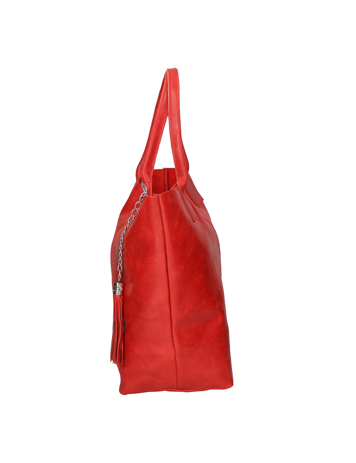 Althea Borsa a mano da donna Vera pelle 5190-023 ROSSO Gave Lux