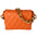 Adriana Borsa a mano da donna Vera pelle 04539-S29 ARANCIONE Gave Lux