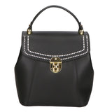 Giuditta Borsa a mano da donna 100% pelle 05937-P218 NERO Gave Lux
