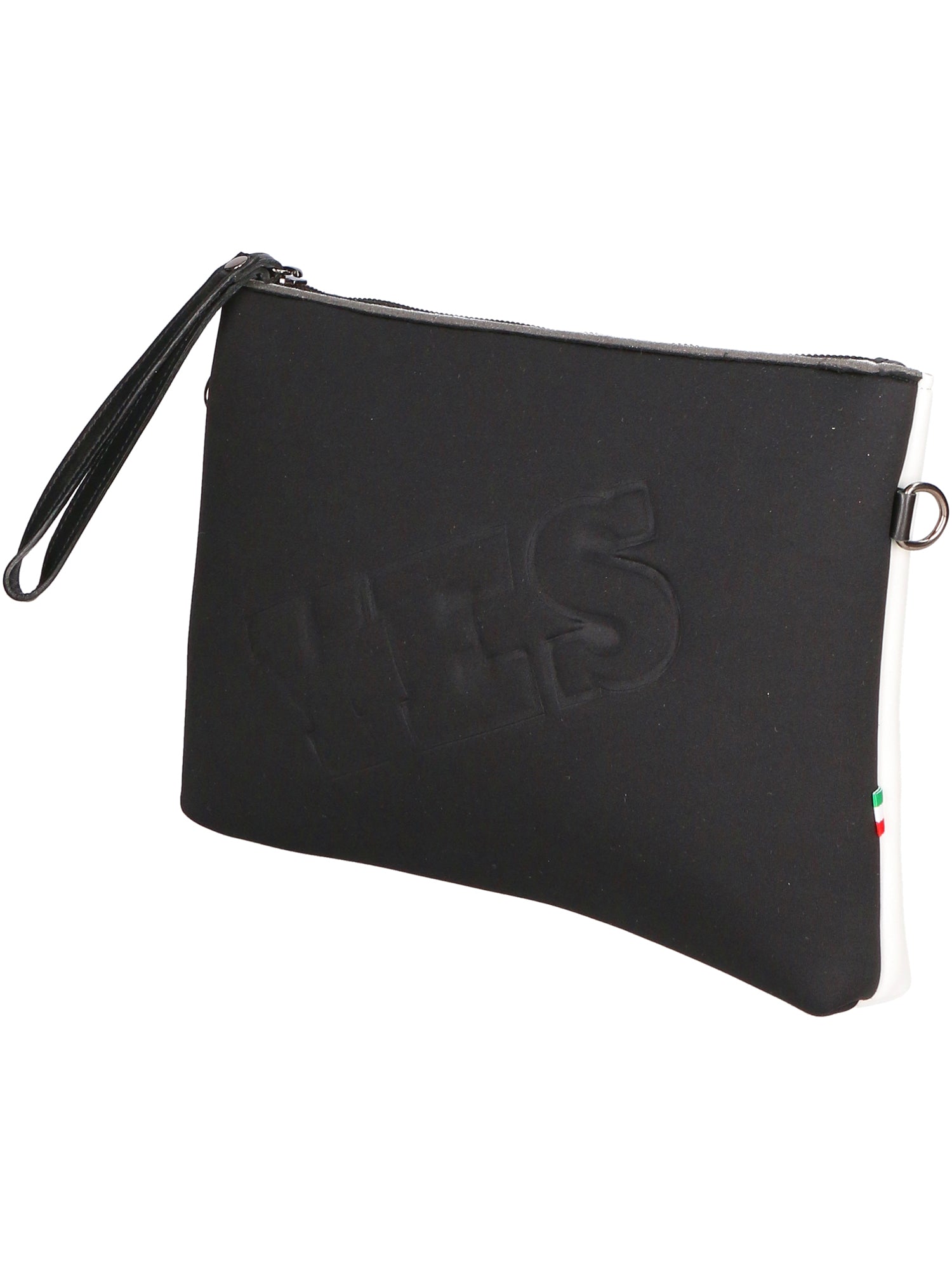 Ottavia Borsa a spalla da donna Neoprene 1331-BIANCO+NERO Gave Lux