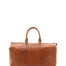 Borsa da viaggio unisex vera pelle 100% cotone 4546-MIELE Alessia Firenze