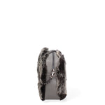 Ambre Borsa a spalla donna Vera pelle 8489-GRIGIO Gave Lux