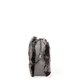 Ambre Borsa a spalla donna Vera pelle 8489-GRIGIO Gave Lux