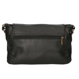 Beatriz Borsa a tracolla da donna Vera pelle 10006-NERO BLACK Gave Lux