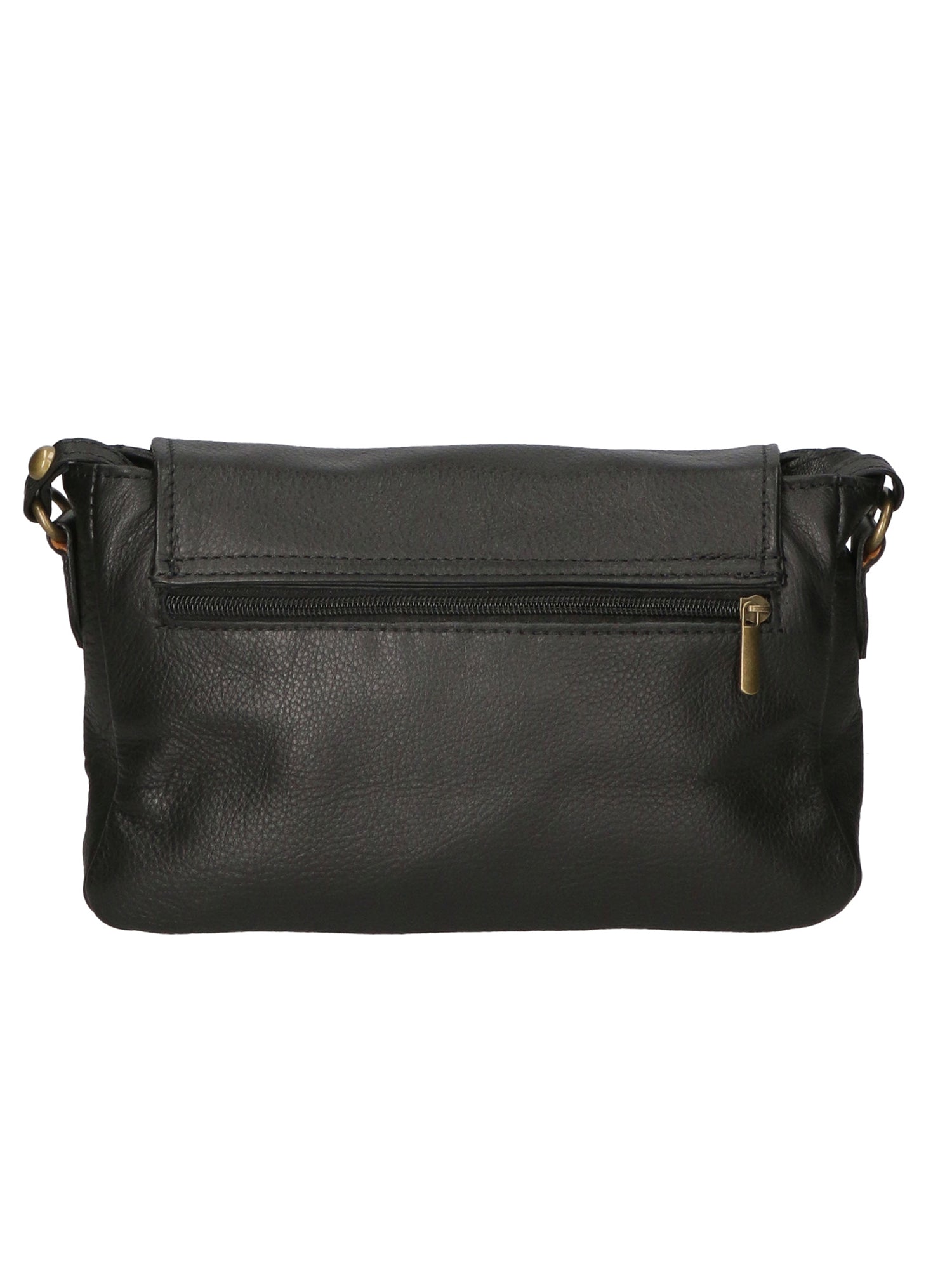 Beatriz Borsa a tracolla da donna Vera pelle 10006-NERO BLACK Gave Lux