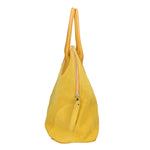 Borsa a mano da donna 100% pelle scamosciata MYB-6014-FW-0510 SENAPE My Best Bag