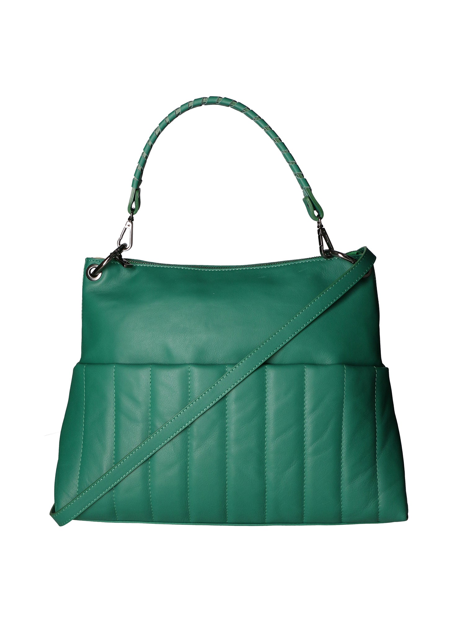 Lucrezia Borsa a mano da donna Vera Pelle 03920-S107 GIADA Gave Lux
