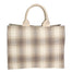 Alicia Borsa a spalla da donna Cotone e pelle 05086-40 TAUPE Gave Lux