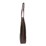 Borsa a mano da donna Pelle e Camoscio MYB-6023-FW-06058 VERDE My Best Bag