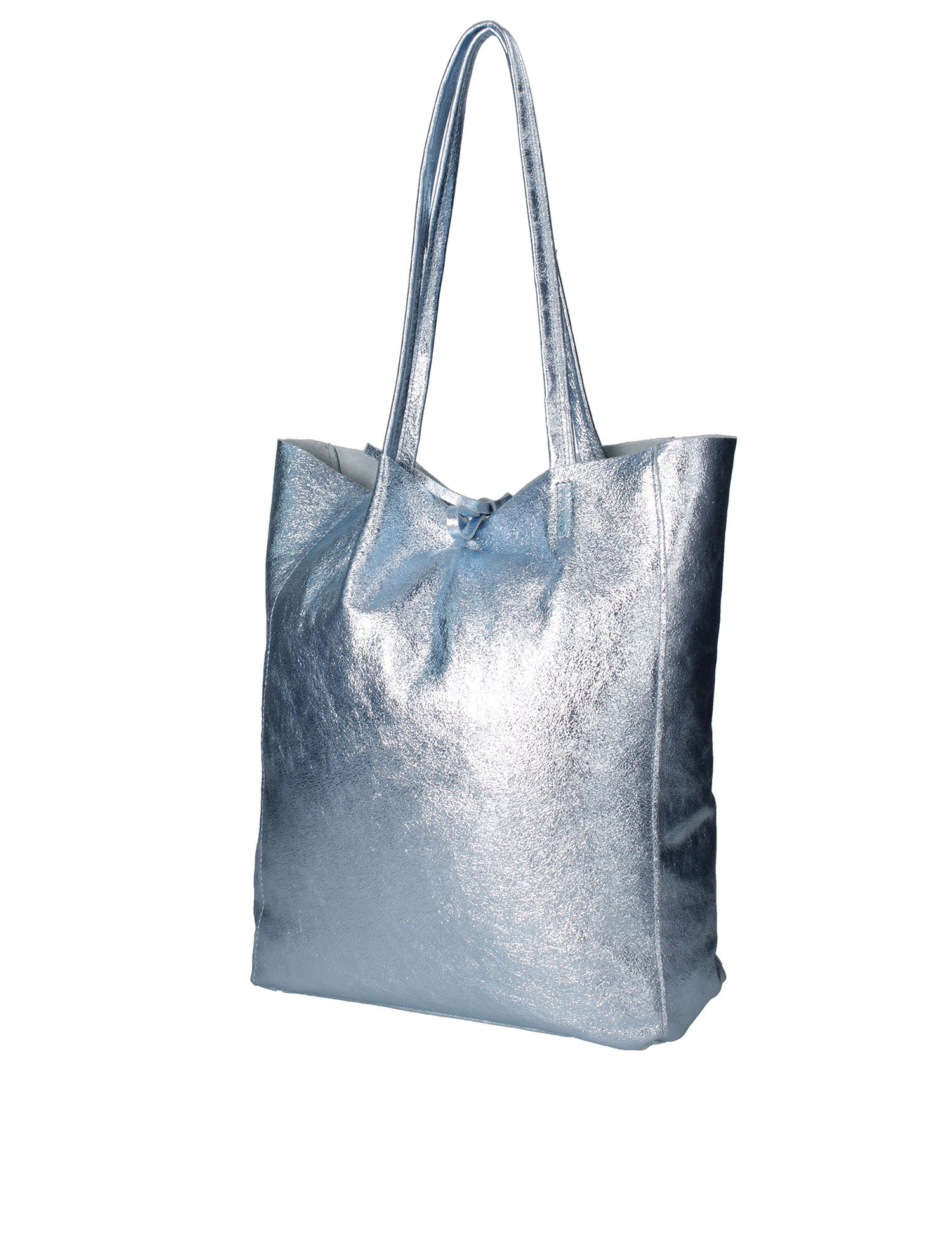 Íris Borsa a mano da donna Vera Pelle 07565-L042 CELESTE Gave Lux