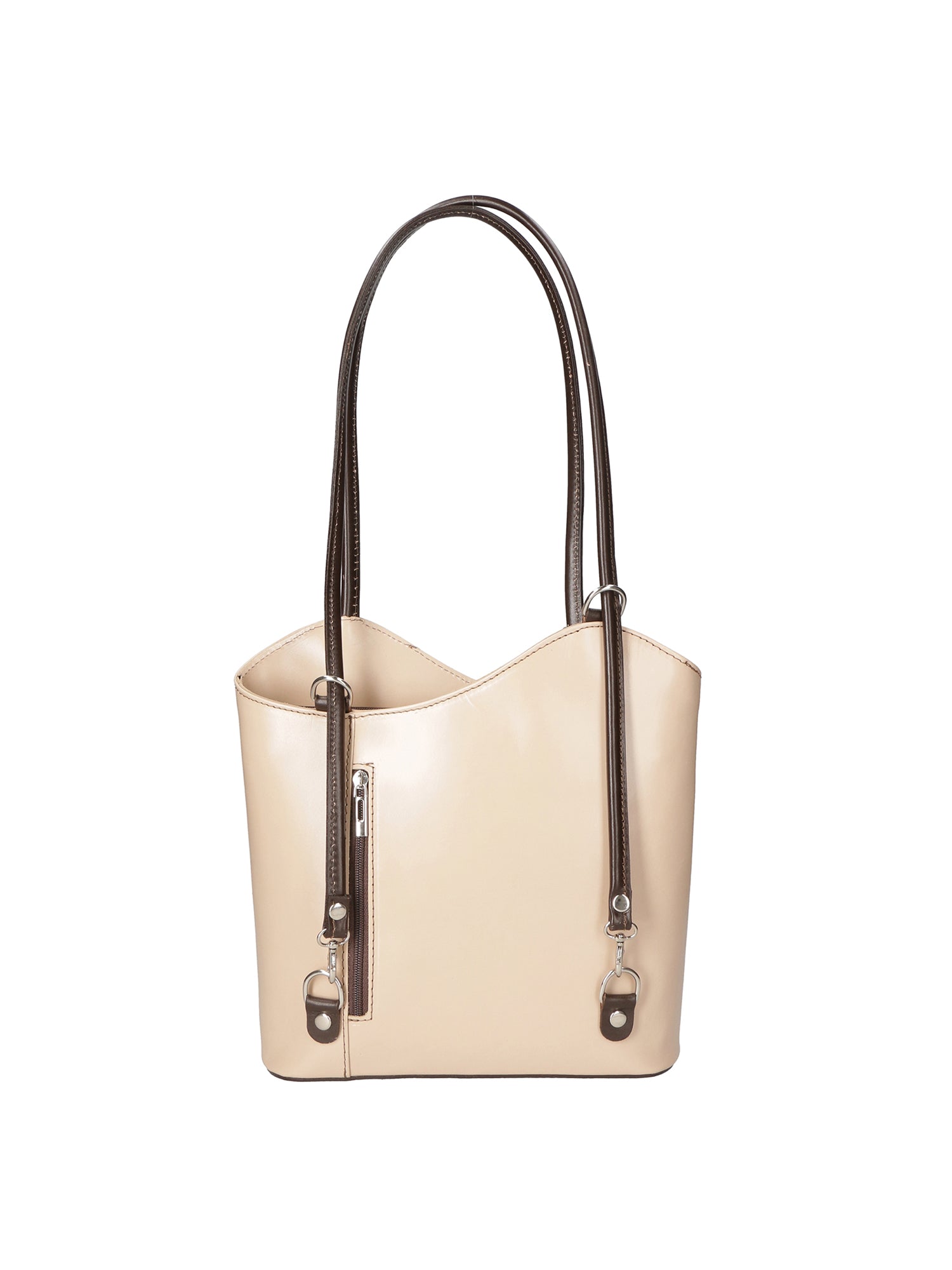 Fabiola Borsa a spalla da donna 100% pelle 9039-TAUPE TMORO Gave Lux
