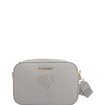 Borsa a Tracolla in Pvc Grigio