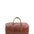 Borsa da viaggio unisex in vera pelle 100% cotone 4514-MARRONE Alessia Firenze