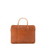 Borsa a mano unisex vera pelle Made in Italy 4454-MIELE Alessia Firenze