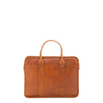 Borsa a mano unisex vera pelle Made in Italy 4454-MIELE Alessia Firenze