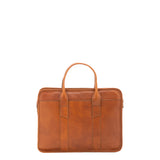 Borsa a mano unisex vera pelle Made in Italy 4454-MIELE Alessia Firenze