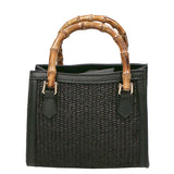 Alissa Borsa a mano da donna Vera pelle 05112-12 D28 NERO Gave Lux