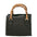 Alissa Borsa a mano da donna Vera pelle 05112-12 D28 NERO Gave Lux
