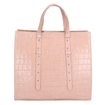 Borsa a mano da donna Vera pelle croco MYB-7004-SSCOCCO-C13 ROSA My Best Bag