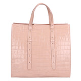 Borsa a mano da donna Vera pelle croco MYB-7004-SSCOCCO-C13 ROSA My Best Bag
