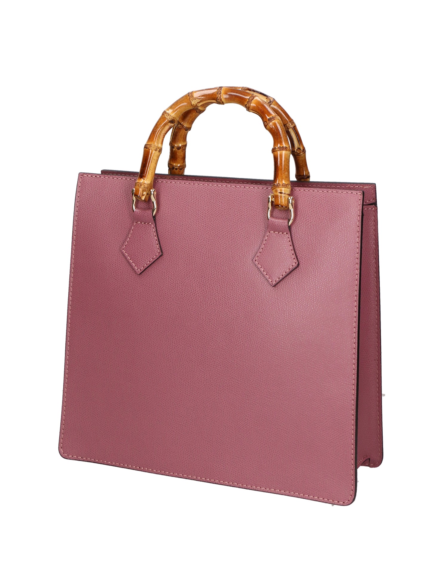 Lorenza Borsa a mano da donna Vera pelle 06524-P627 GLICINE Gave Lux