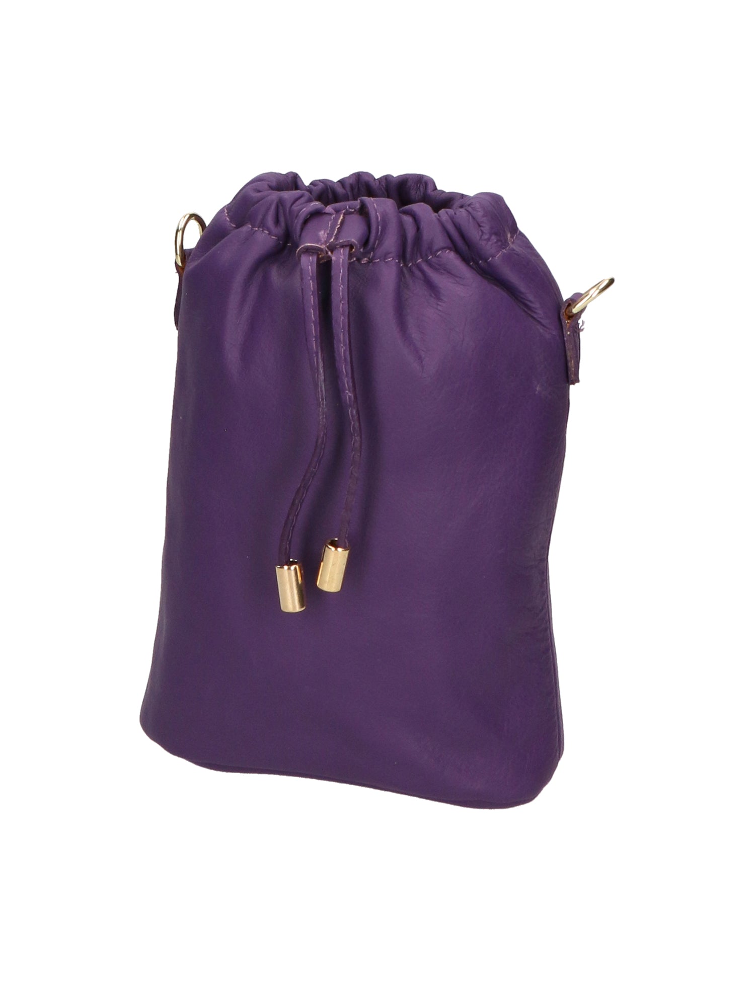 Angela Borsa a sacca da donna Vera pelle 05412-S45 VIOLA Gave Lux