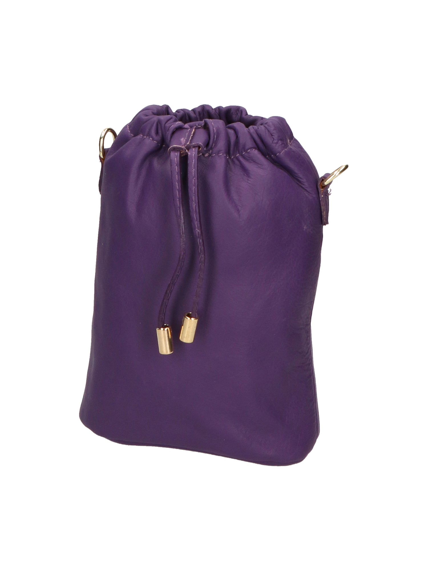 Angela Borsa a sacca da donna Vera pelle 05412-S45 VIOLA Gave Lux