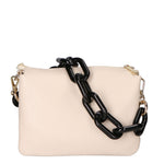 Borsa a tracolla da donna Vera pelle MYB-7024-SS-D37 LATTE MILK My Best Bag