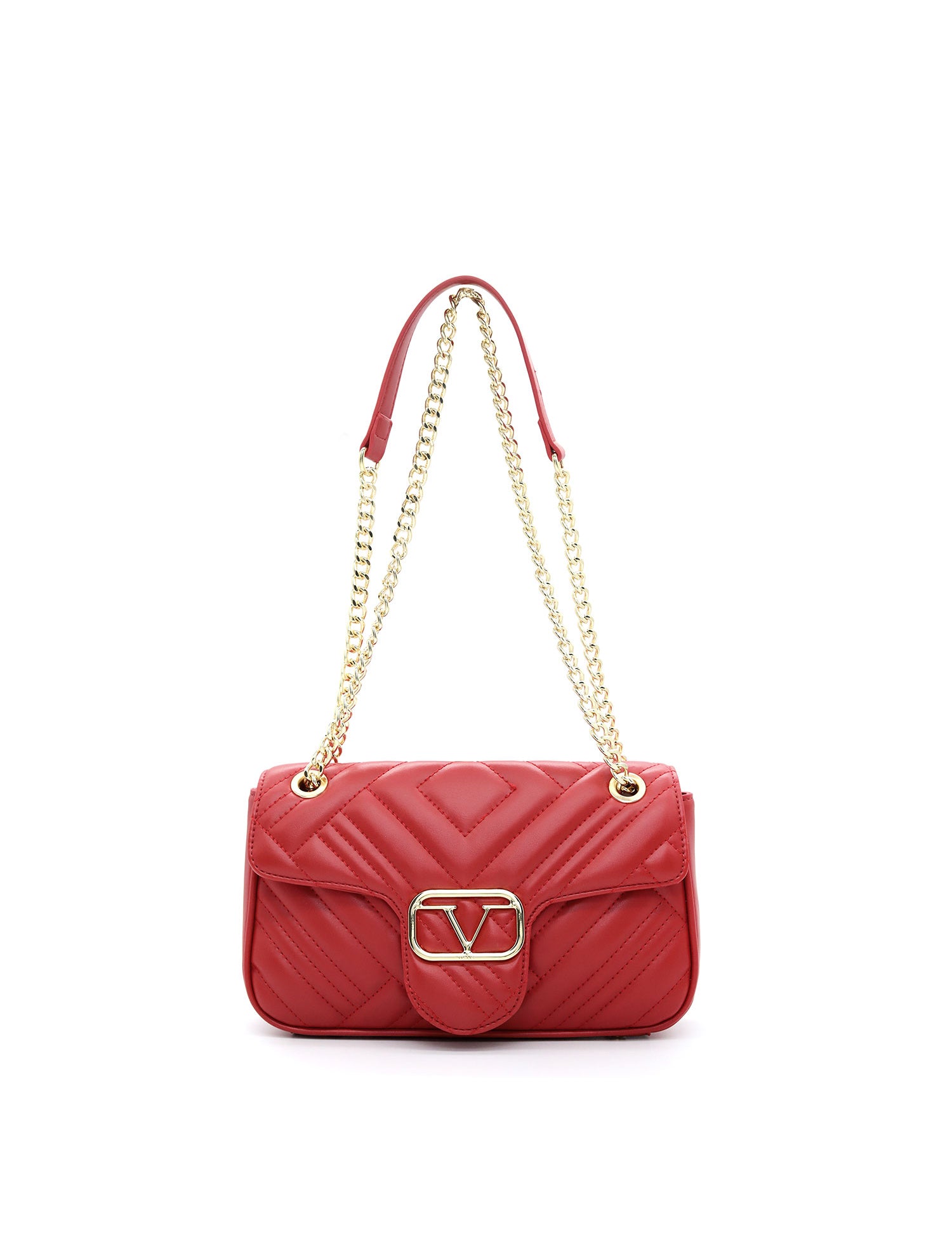 Siviglia Borsa a tracolla da donna Ecopelle VT-206-ROSSO 19V69 Italia