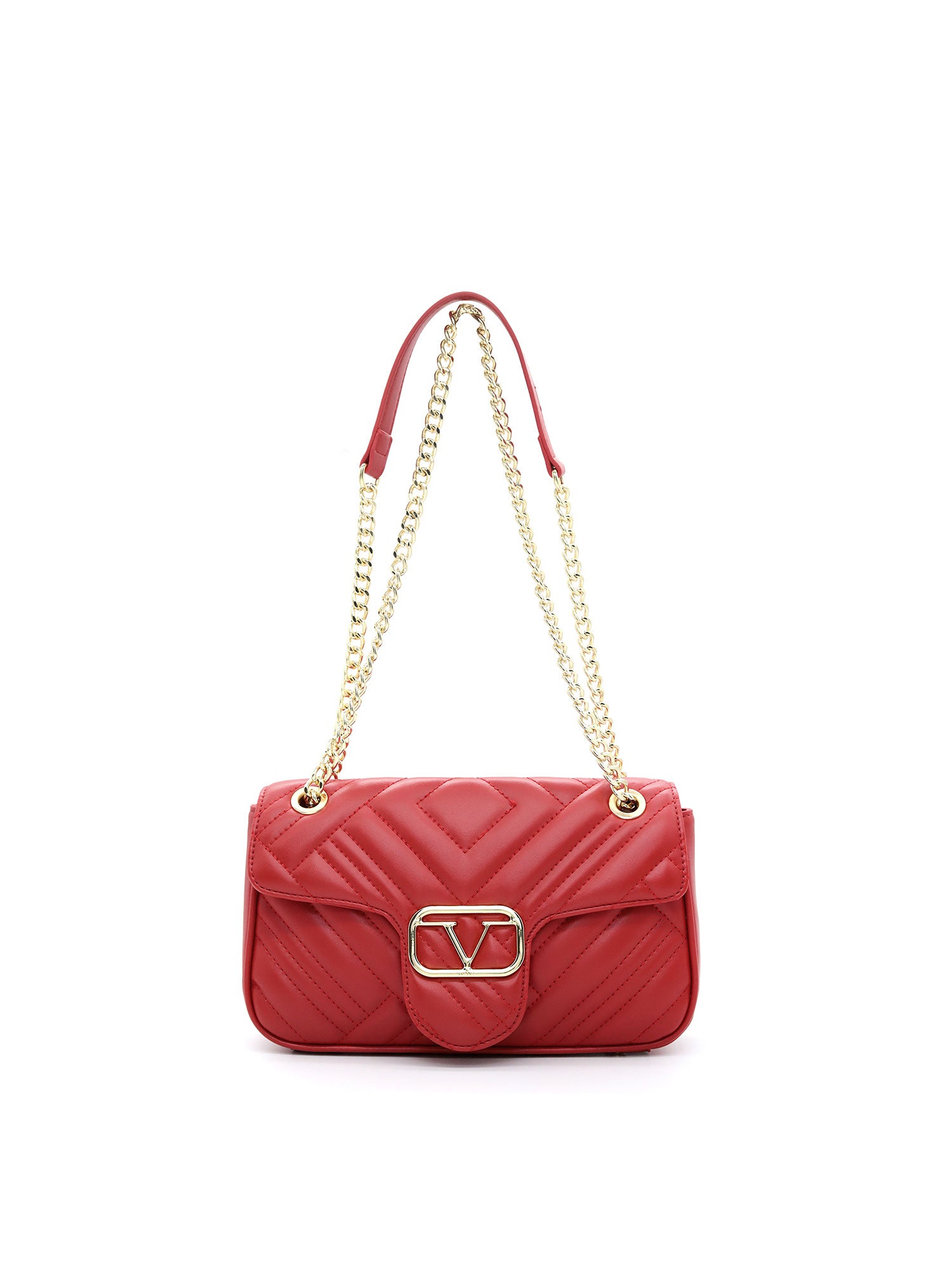 Siviglia Borsa a tracolla da donna Ecopelle VT-206-ROSSO 19V69 Italia