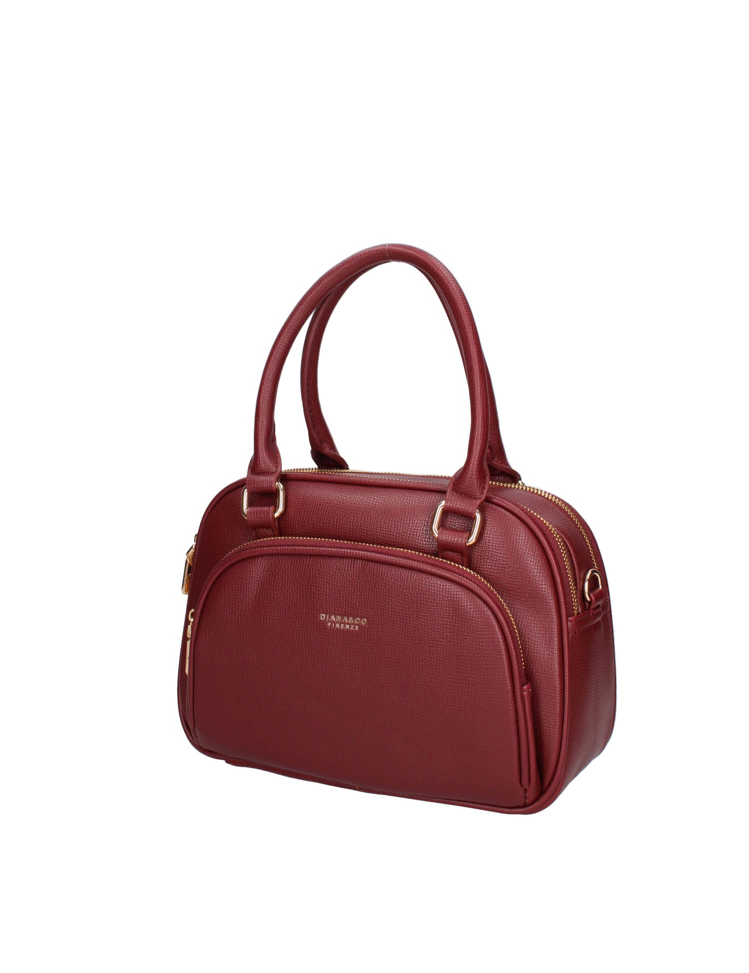 Borsa a mano da donna Ecopelle 601-4-BORDEAUX Diana&co