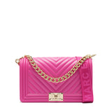 Borsa a mano da donna 100% PVC FLAT M-BOUGANVILLE  + LIGHT GOLD Marc Ellis
