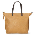 Emerenziana Borsa a spalla da donna Vera pelle 80058-CUOIO Gave Lux