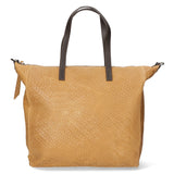 Emerenziana Borsa a spalla da donna Vera pelle 80058-CUOIO Gave Lux