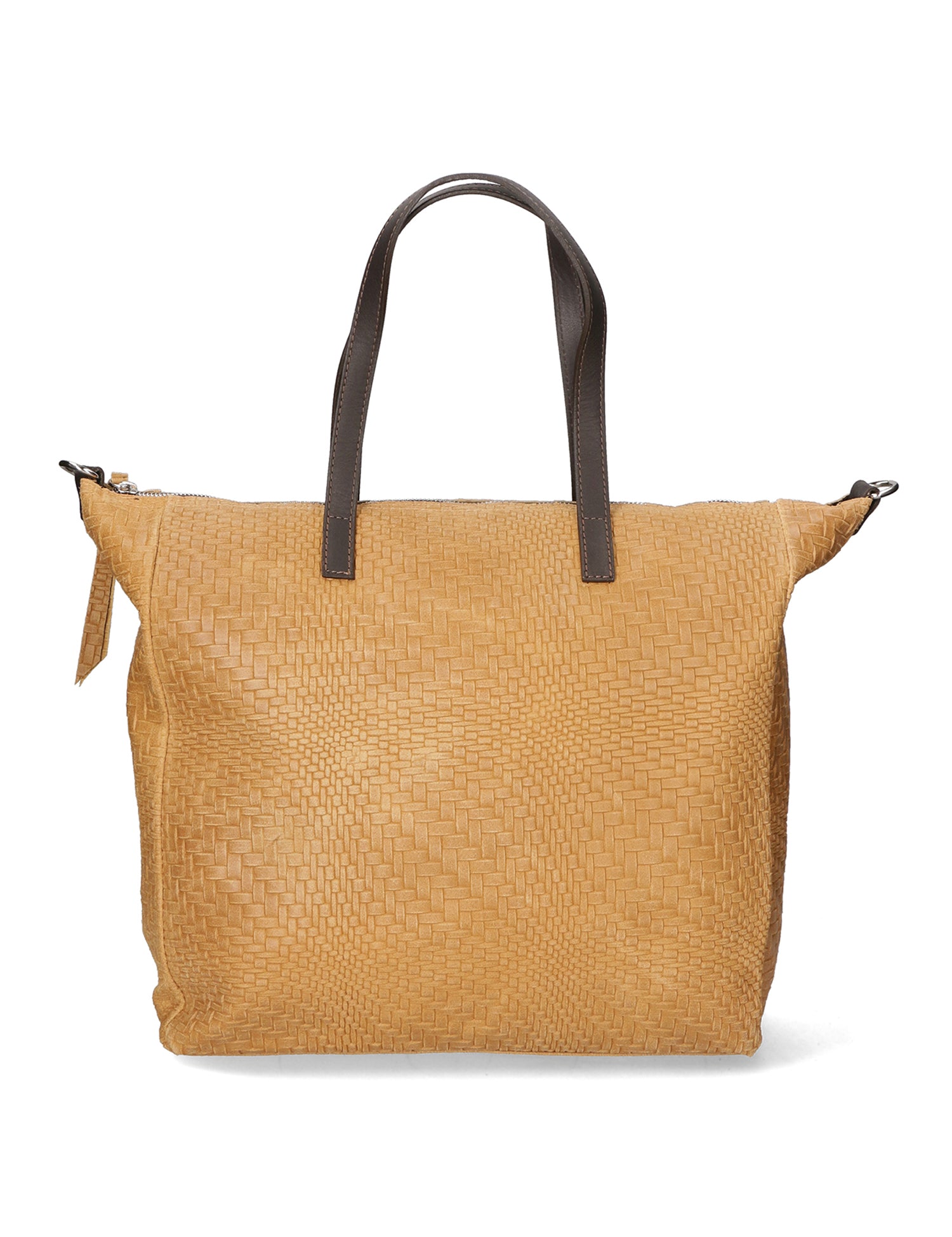 Emerenziana Borsa a spalla da donna Vera pelle 80058-CUOIO Gave Lux