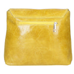 Carol Borsa a tracolla da donna Vera pelle 10035-GIALLO Gave Lux
