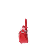 Mae Borsa a mano da donna Vera pelle 07142-D58 ROSSO FUOCO Viola Castellani