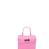 Women's handbag in genuine leather Made in Italy 18x13.5x6 cm