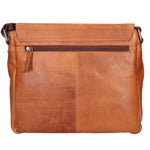 Borsa a tracolla unisex vera pelle 100% pelle SN5862247-TAN Santini Firenze