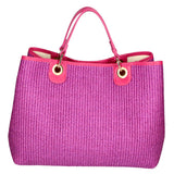 Borsa a mano da donna Paglia & Pelle MYB-05168-SS-436+D02 FUXIA My Best Bag