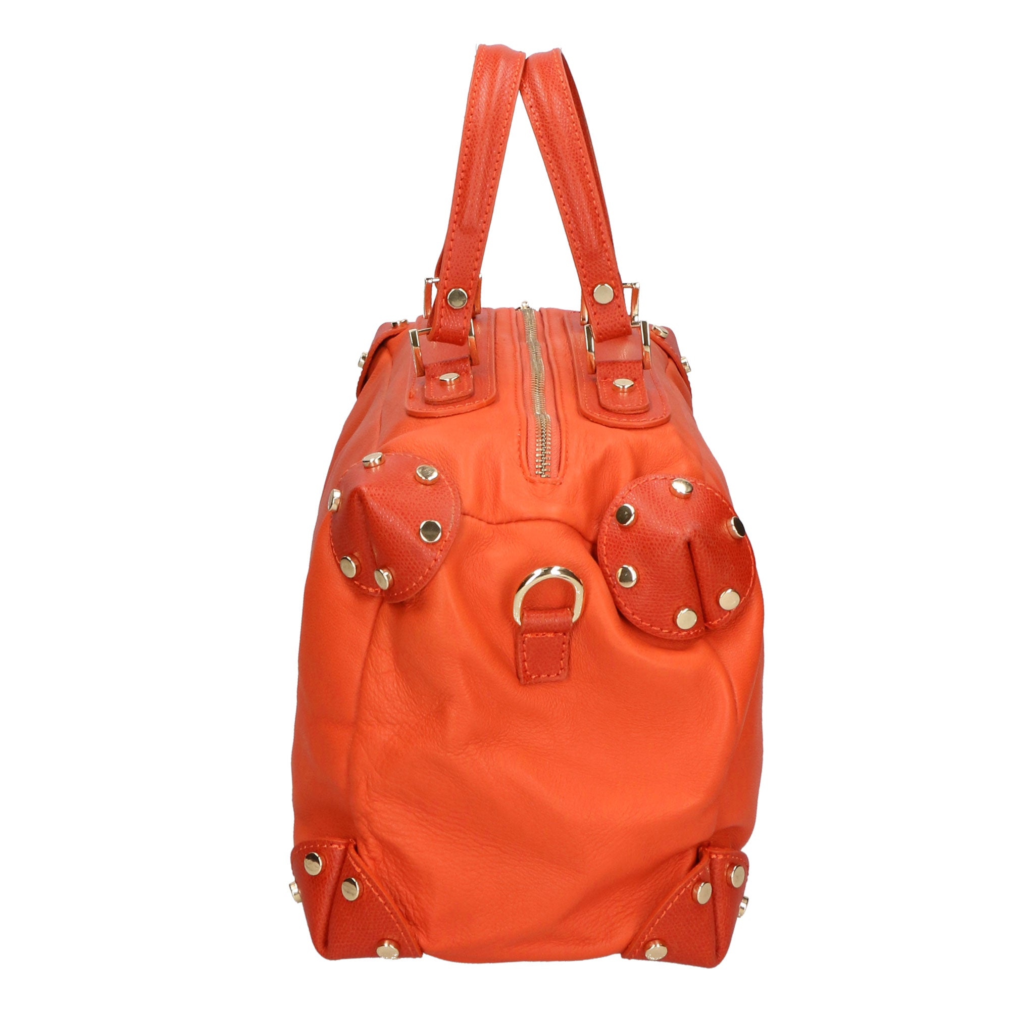 Borsa a mano da donna 100% pelle MYB-7014-SS-PAPAYA My Best Bag