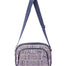 Borsa a tracolla da donna Ecopelle BC1376-BLU B Cavalli
