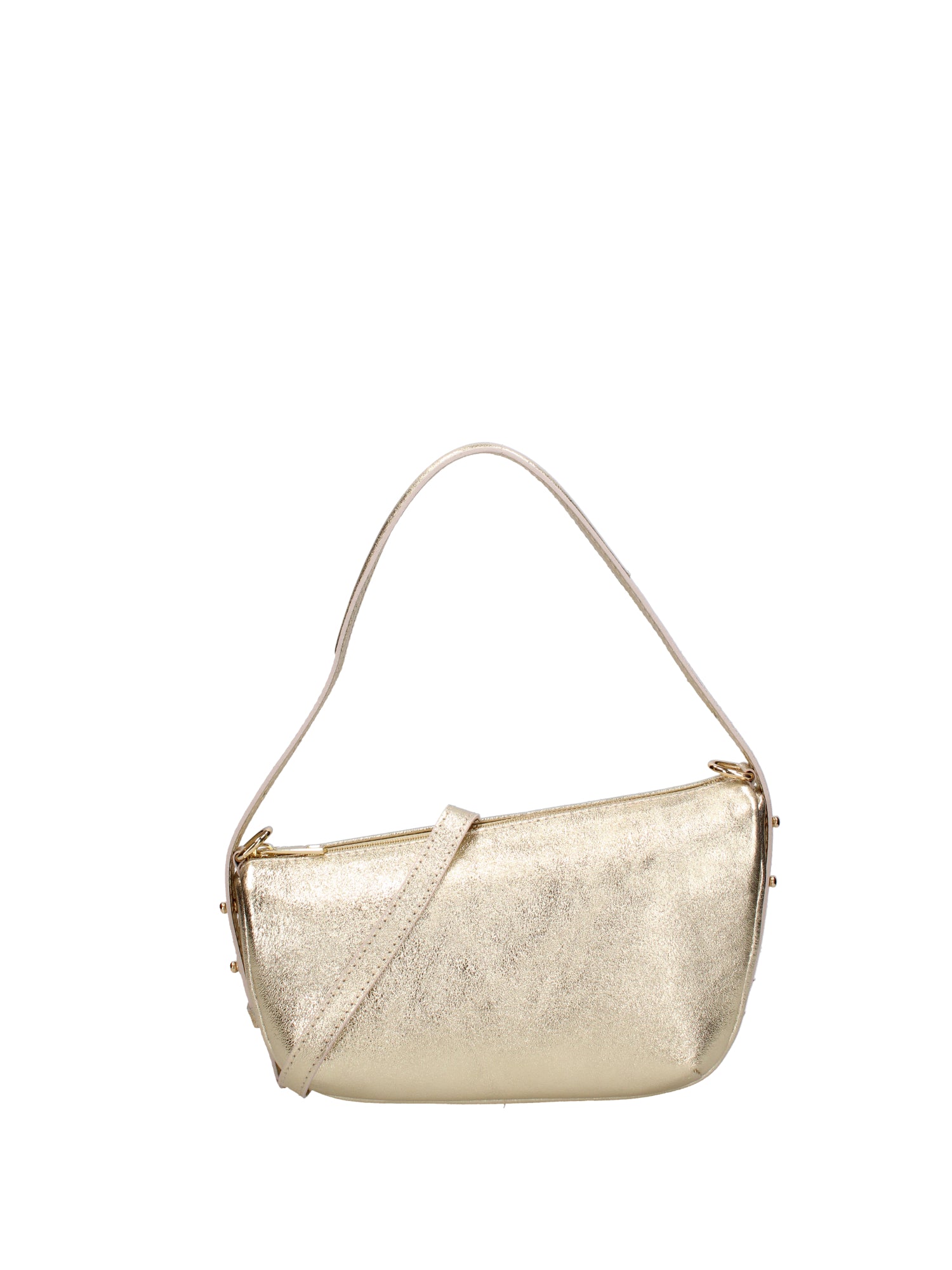 Borsa a spalla da donna Vera pelle e metallo 07228-L003 ORO Roberta Rossi