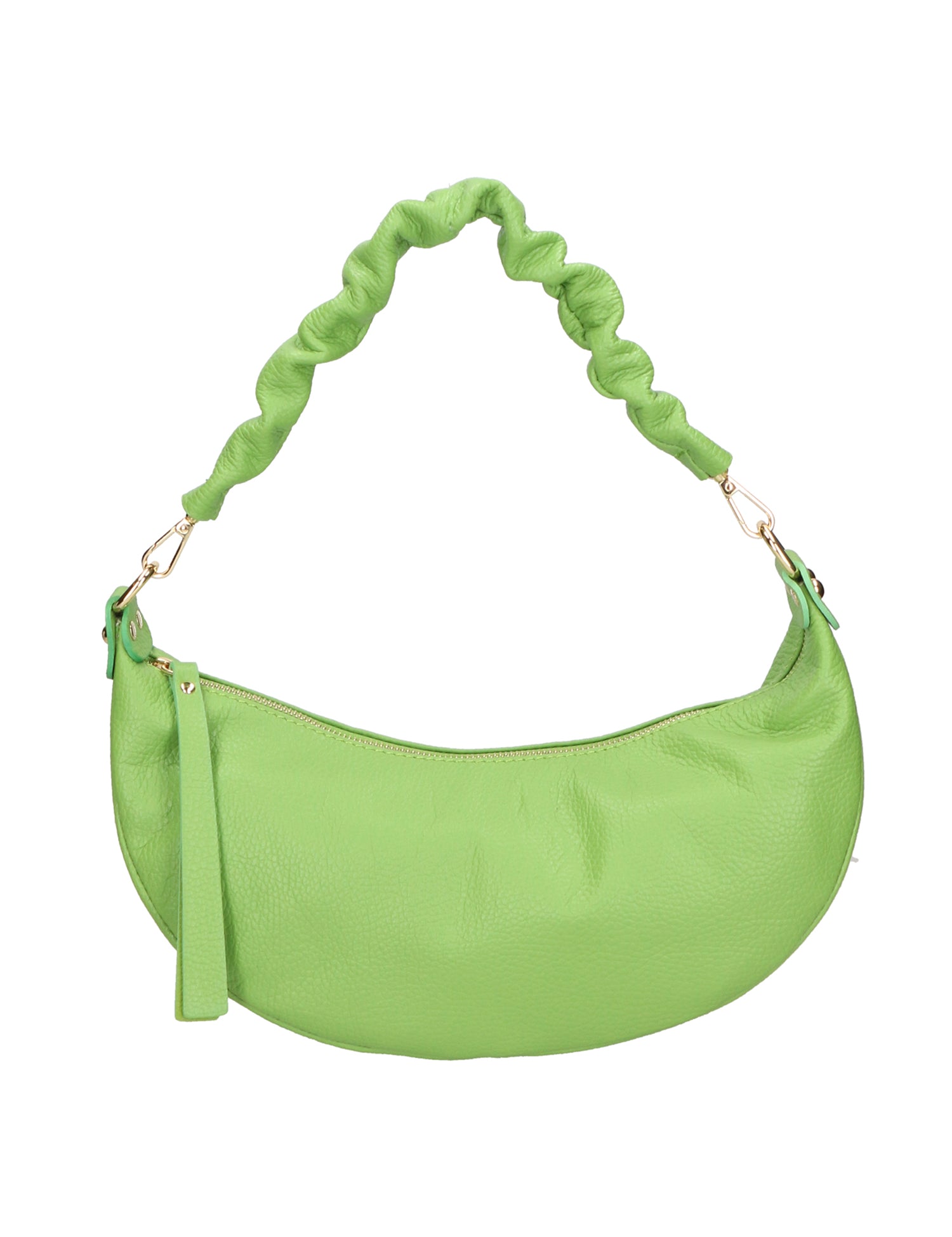 Ida Borsa a spalla da donna Vera pelle 05916-C12 VERDE Gave Lux