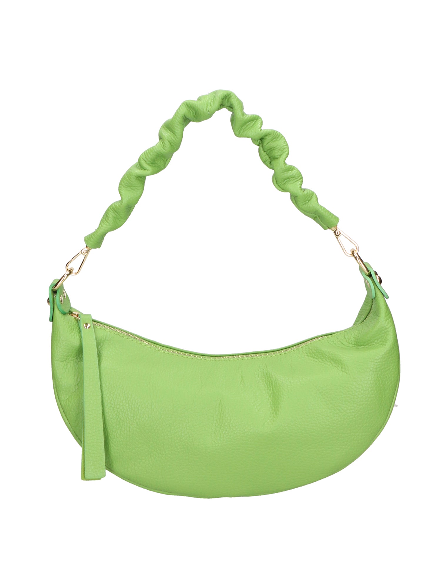 Ida Borsa a spalla da donna Vera pelle 05916-C12 VERDE Gave Lux