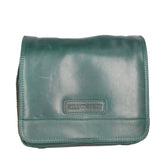 Borsa a tracolla da uomo 100% vera pelle HILB-3201-PETROLIO Hill Burry