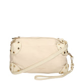 Borsa a tracolla da donna 100% pelle MYB-7013-SS-TAPIOCA 21+P602 BEIGE My Best Bag